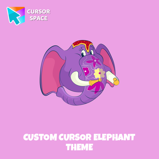 Custom Cursor Elephant Theme